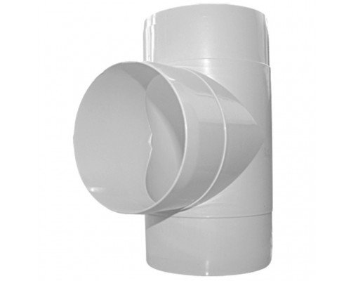 Трійник круглий D/TO  125   007-4343