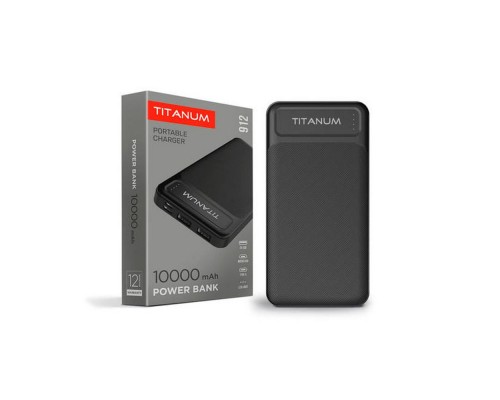 Павербанк Titanum TPB-912-B Black 10000 mAh