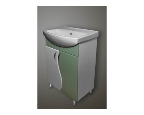 Тумба №55 Вісла Т-1 +умивальник Церсанія без шухляди пряма 92705