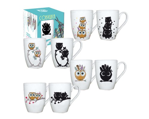 Чашка хамелеон "Совушка" 2091-14