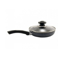 Сковорода d24 з скляною кришкою Граніт FPG-245 D