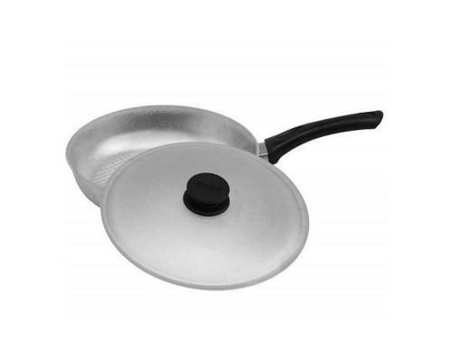 Сковорода d26 з скляною кришкою Беж FPN-263