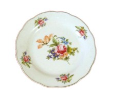 Тарілка мілка "Хвилястий край" WHITE 22,5см