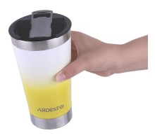 Термостакан Adresto Bright City 470мл з відкривачкою ( в асортименті ) AR2647BL / AR2647YL