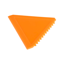 Скребок для скла трикутний 110мм 84-0013