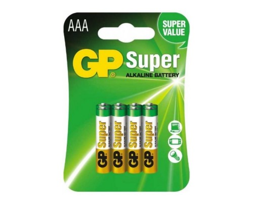 Батарейка GP Super AAA/LR03 4pcs 361494