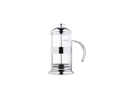 Френч-прес Ardesto Gemini  600мл  нержавіюча сталь  скло AR1906AFP