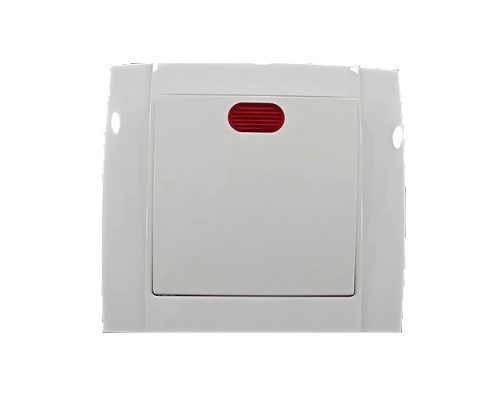 Вимикач 1-но клавішний YAWEITAI внутрішній з підсвіткою YM-2501