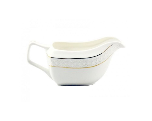 Соусник 400мл фарфоровий білий 19,3см 454421-А