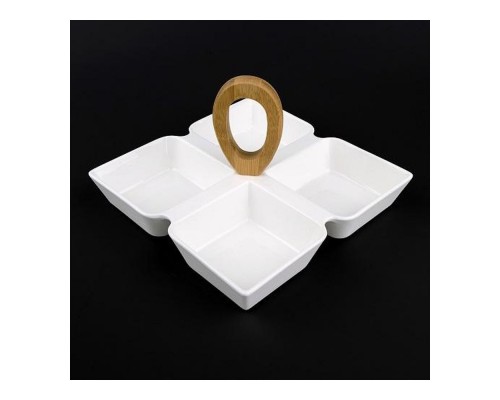 Менажниця на 4 секції 22,5см PJ02462-L