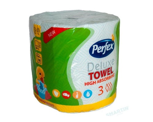 Рушник паперовий Perfex кухонний Deluxe Jumbo 3-х шаровий