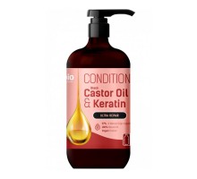 Кондиціонер для волося 946мл Black Castor Oil/Keratin