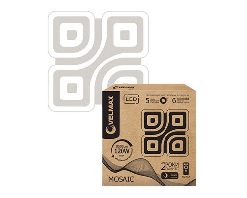 Світильник LED VELMAX 120W smart 3000-6500K 8500Lm 23-45-12