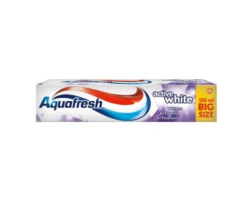 Зубна паста AQUAFRESH активне відбілювання 125мл