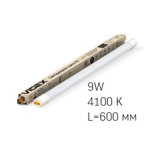 Лампа світлодіодна LED VIDEX 9W 4100K T8b 0.6M матова VL-T8b-09064