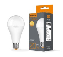 Лампа світлодіодна LED VIDEX 20W 4100K A65e E27 VL-A65e-20274