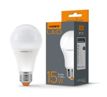 Лампа світлодіодна LED VIDEX 15W 4100K A65e E27 VL-A65e-15274