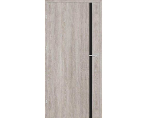 Дверне полотно Hygge 200*80 Eris Bl 795 Grey Oak з фрез. під замок