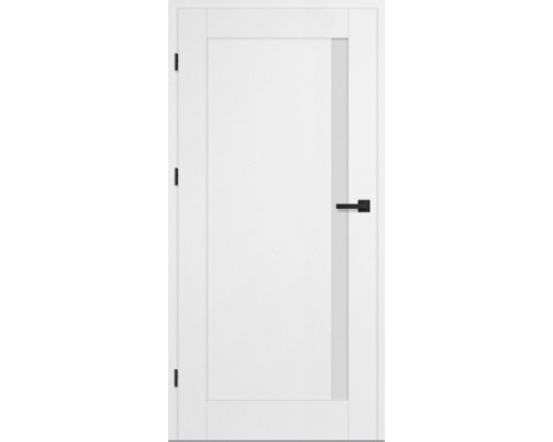 Дверне полотно Hygge 200*80 Faro 795 White Premium з фрез. під замок