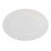 Тарілка овальна "Хвилястий край" WHITE 30см O441012CE
