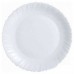Тарілка овальна "Хвилястий край" WHITE 35см
