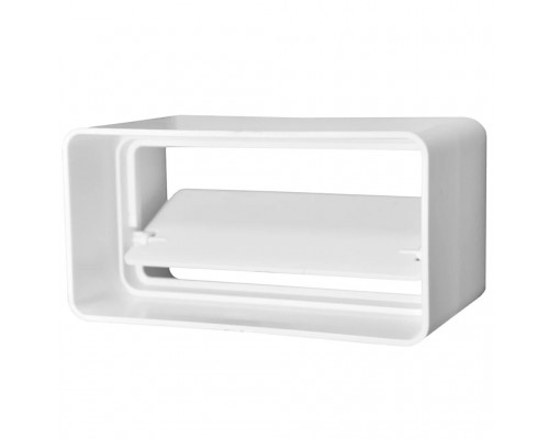 Зєднувач прямих каналів з клапаном 55*110мм. 60-349