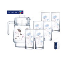 Набір для соку (Глечик 1,2л та склянки 4шт 250мл)