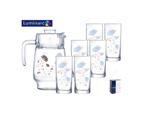 Набір для соку (Глечик 1,2л та склянки 4шт 250мл)