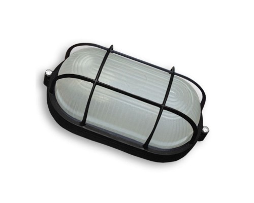 Світильник Ecostrum 60/75W під лампу Е27 MC-1152 скло-метал чорний 36-93-14