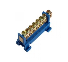 Шина нульова на динрейці №8 EN-BN-8