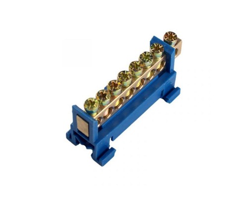 Шина нульова на динрейці №8 EN-BN-8