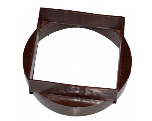 Перехід до витяжки d 100 корич. 30989