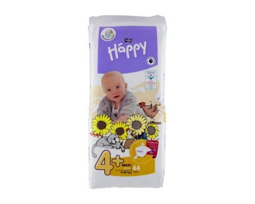 Підгузки дитячі HAPPY BELLA BABY 9-20кг 62шт