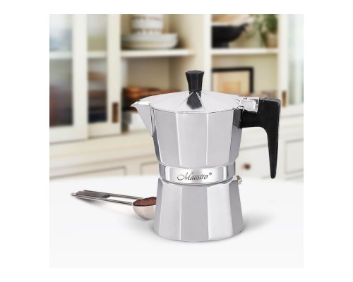 Кавоварка алюмінієва Espresso Moka 150ml Maestro MR-1666-3-BROWN