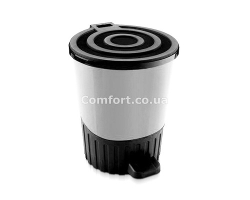 Відро для мусора з педалью 14л 01062/801114