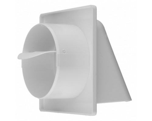 Решітка вентиляційна  КОВПАК з клапаном і флянцем 140*140 дуб  1326Р12