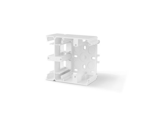 Коробка накладного монтажу одинарна біла VIDEX BINERA  VF-BNMB1-W