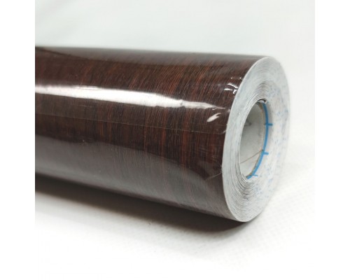 Плівка самоклеюча 45см*10м 30018 коричневе дерево