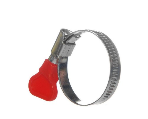 Хомут черв'ячний оцінкований, метелик  20-32 (18-32)