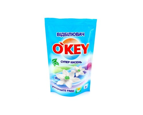 Відбілювач суперкисень 200г O'KeY
