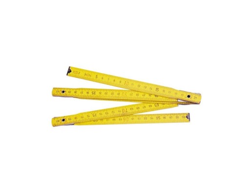 Лінійка розкладна 2м дерево Толсен 35046н