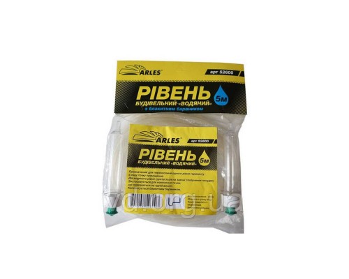 Рівень водяний 20 м АРЛЕС 52603 Рівень водяний 20 м АРЛЕС 52603
