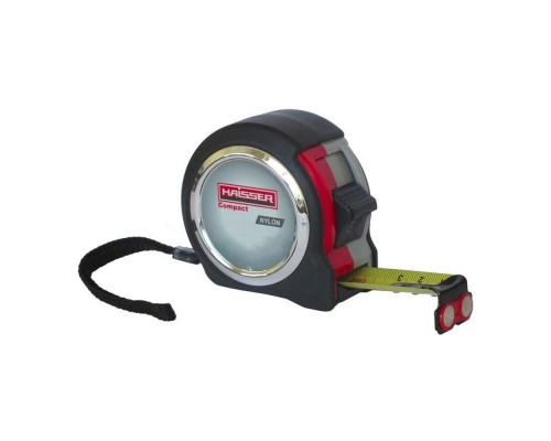 Рулетка 10м*25мм HAISSER прогум корпус магніт 22017