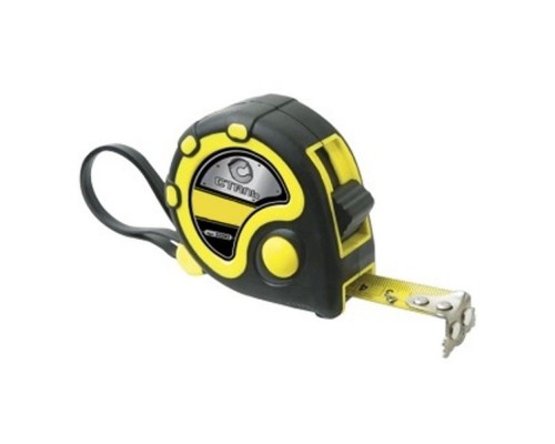 Рулетка 5м*19мм СТАЛЬ прогум корпус / 22203