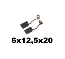 Щітка графітна 6*12,5*20 (064)