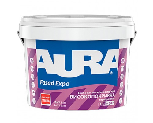 Фарба в/е AURA fasad Expo 10л