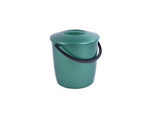 Відро 12л з подвійною кришкою AK747