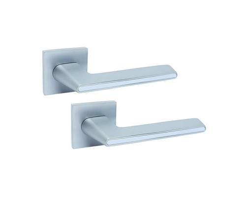 Ручка дверна KEDR ULTRA на кв. розетці R21.190 MCP/WH 145749 145967 Ручка дверна KEDR ULTRA на кв. розетці R21.190 MCP/WH 145749 145967