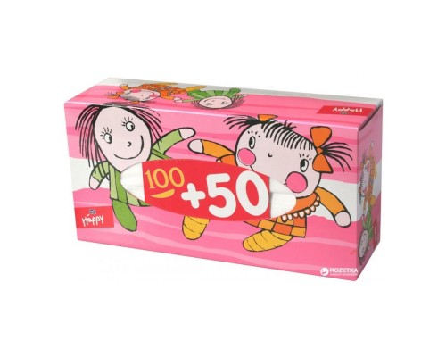 Хустинки паперові носові чотирьохшарові Bella №1