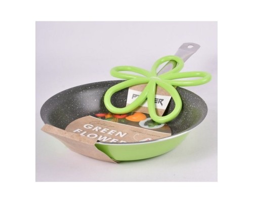 Сковорода 26*5.5см Green Flower з підставкою PR-2105-26